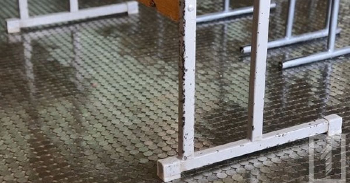 підлога з копійок у школі в Кривому Розі_3 / © Первый городской