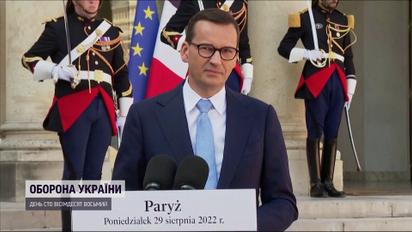 “Українці б’ються як леви”, – голова польського уряду Матеуш Моравецький
