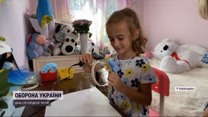 7-летняя девочка, потерявшая на войне отца и дядю, собирает деньги на "Джавелин"