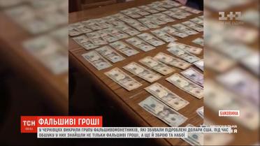 В Черновцах разоблачили группу фальшивомонетчиков, которые занимались сбытом поддельных американских долларов
