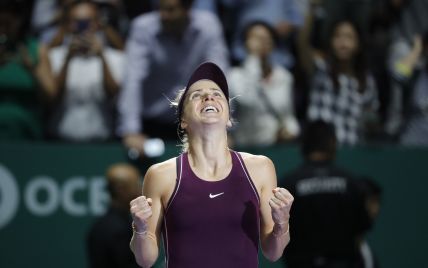 Свитолина обыграла вторую ракетку планеты в стартовом матче Итогового турнира WTA