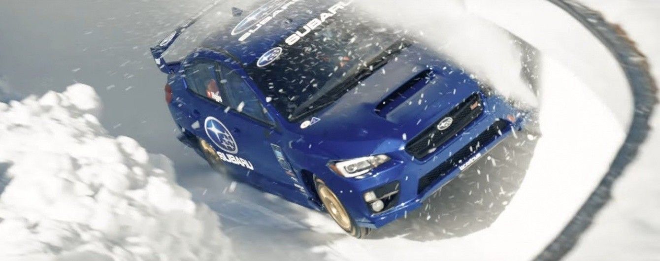 Subaru WRX STI проехался по бобслейной трассе
