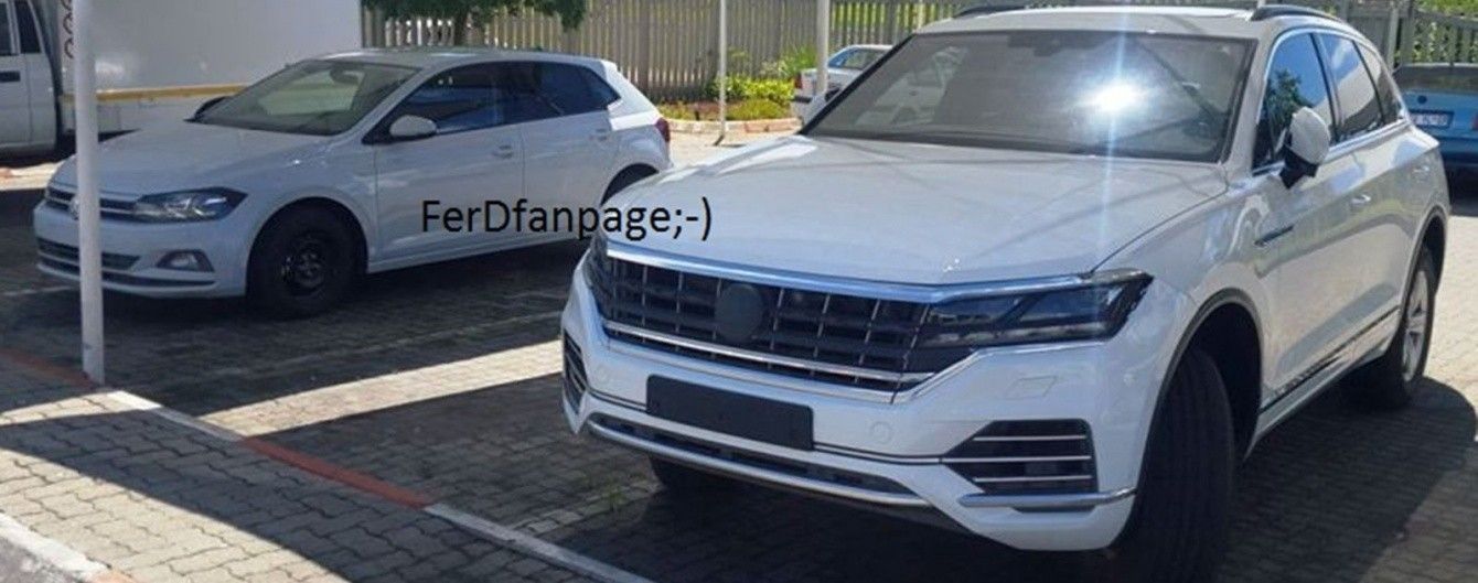 Новый Volkswagen Touareg сбросил камуфляж