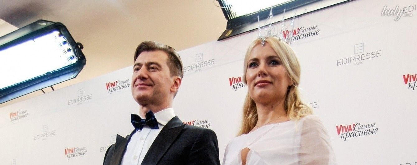 С мужем и в короне: Ольга Горбачева вышла на красную дорожку в образе принцессы