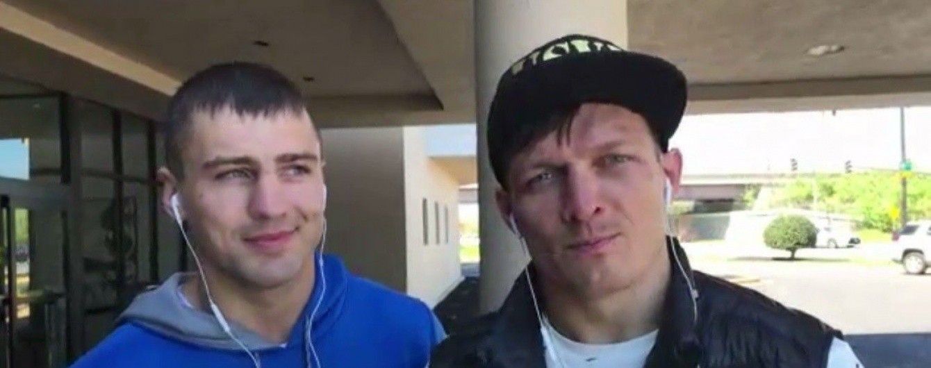 Необычный стиль боксирования от Усика и чемпионское обещание Гвоздика. Эксклюзивное интевью