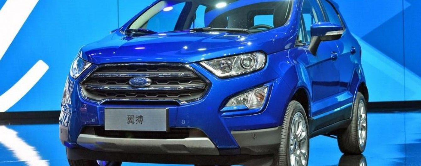 В Китае дебютировал обновленный Ford EcoSport
