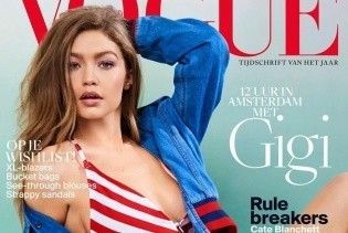 Сексуальная Джиджи Хадид в купальнике позировала для глянца