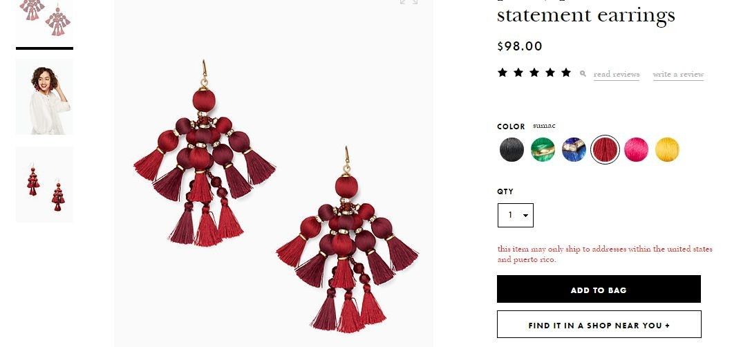 Серьги герцогини