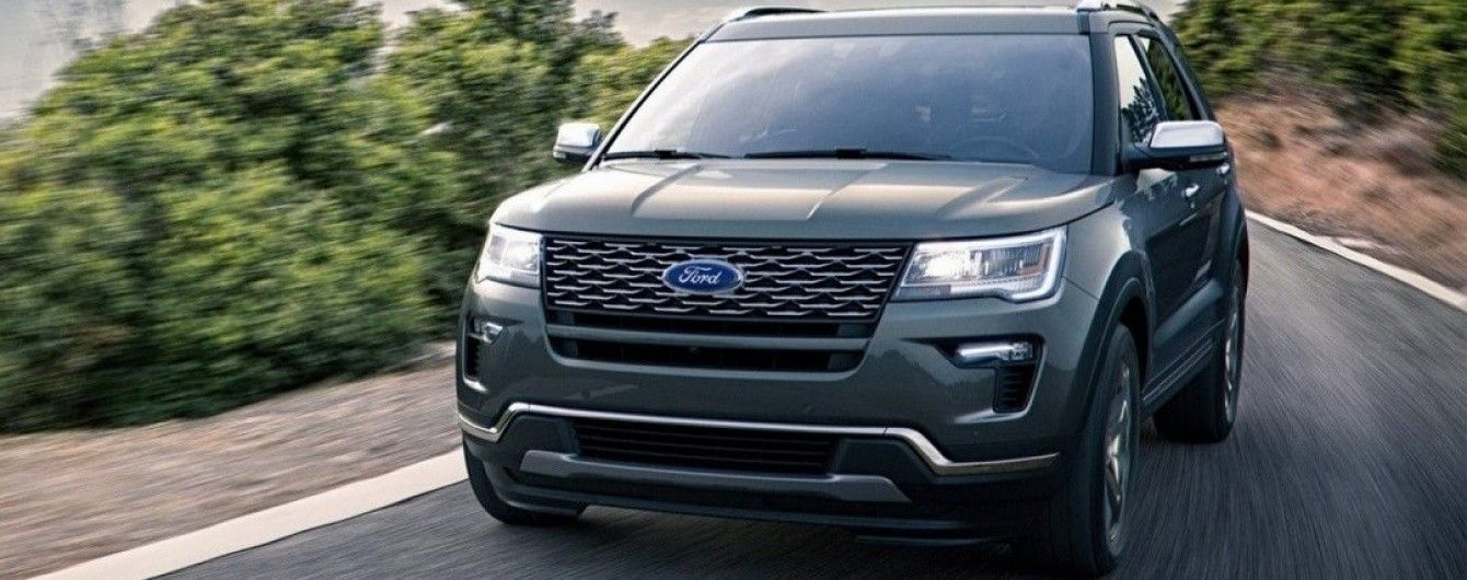 Ford слегка обновил внедорожник Explorer