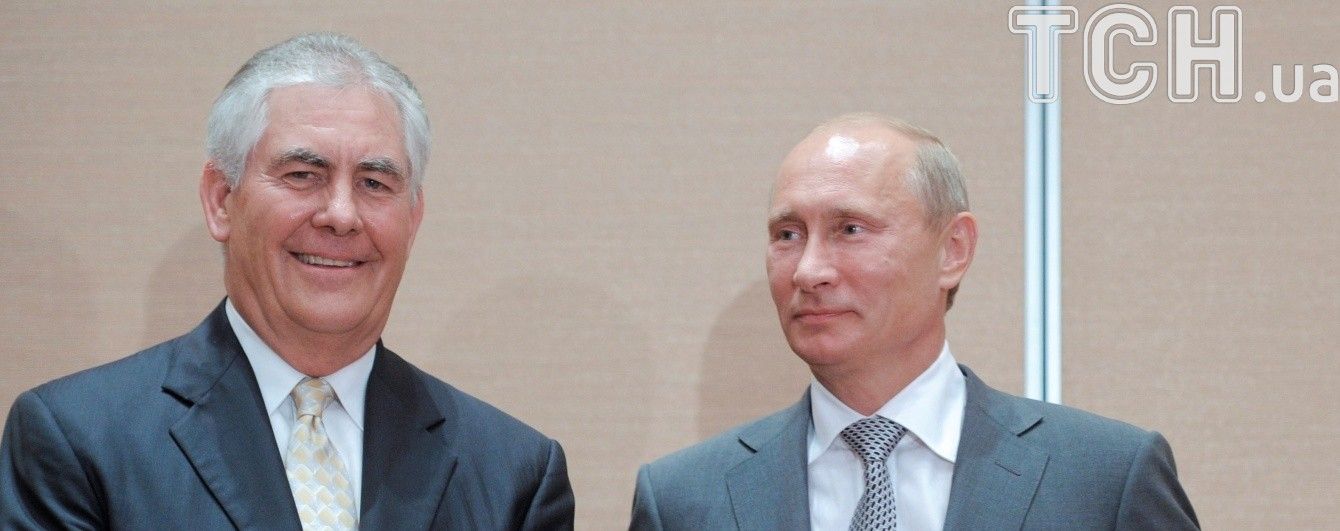 В Кремле проходит встреча Путина и Тиллерсона