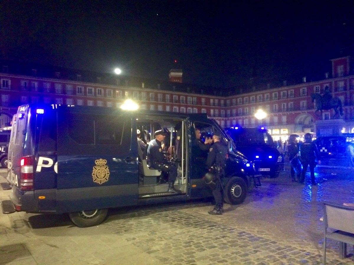 Поліція Мадрида побила фанатів Лестера