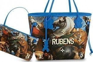 С изображением картин известных художников: новая коллекция сумок от Louis Vuitton