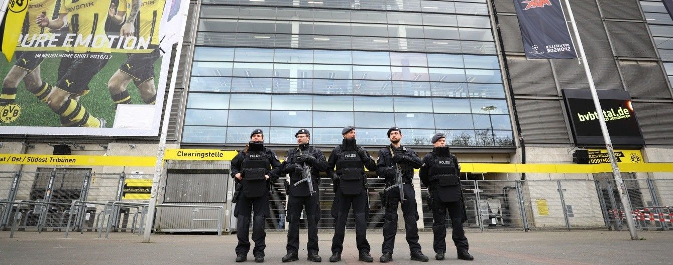Полиция задержала подозреваемого в нападении на автобус "Боруссии"