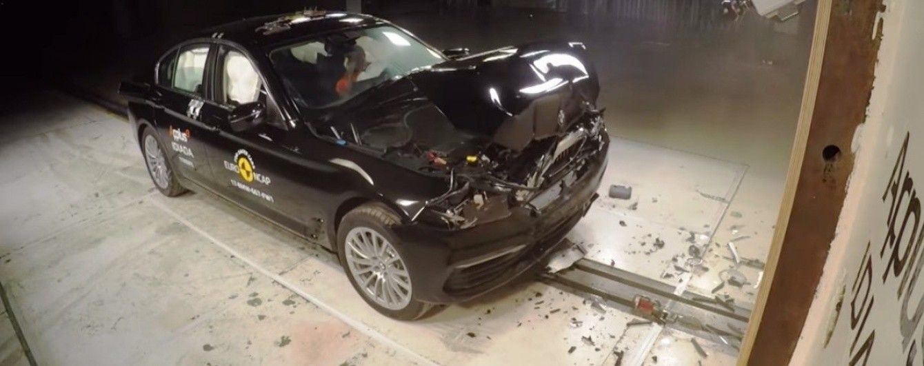 BMW 5-Series получила самую высокую оценку в краш-тестах Euro NCAP