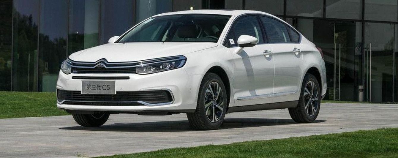 Citroen покажет в Шанхае обновленный седан C5
