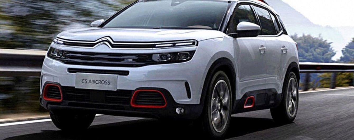 В Сети появились фото кроссовера Citroen C5 Aircross