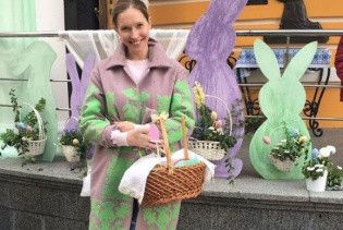 Осадчая и Горбунов показали, как святили паски