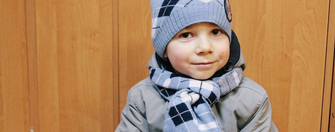 5-річний Клим, який постраждав під час обстрілу Краматорська, потребує допомоги