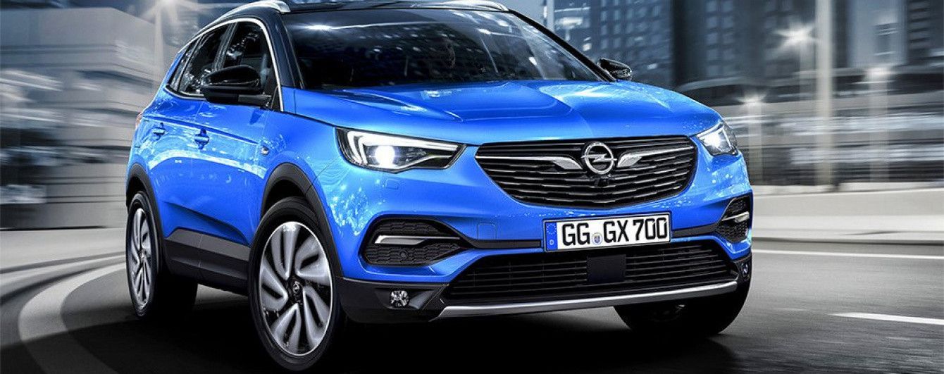 Opel рассекретил новый кроссовер Grandland X