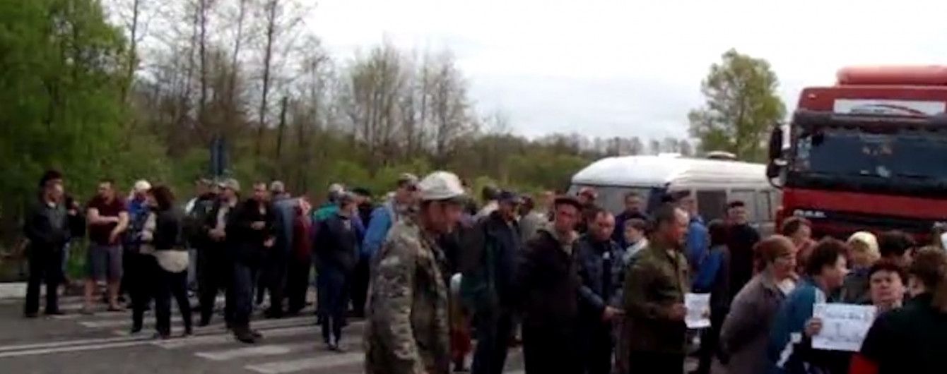 На Волыни протестующие вновь вышли на дороги