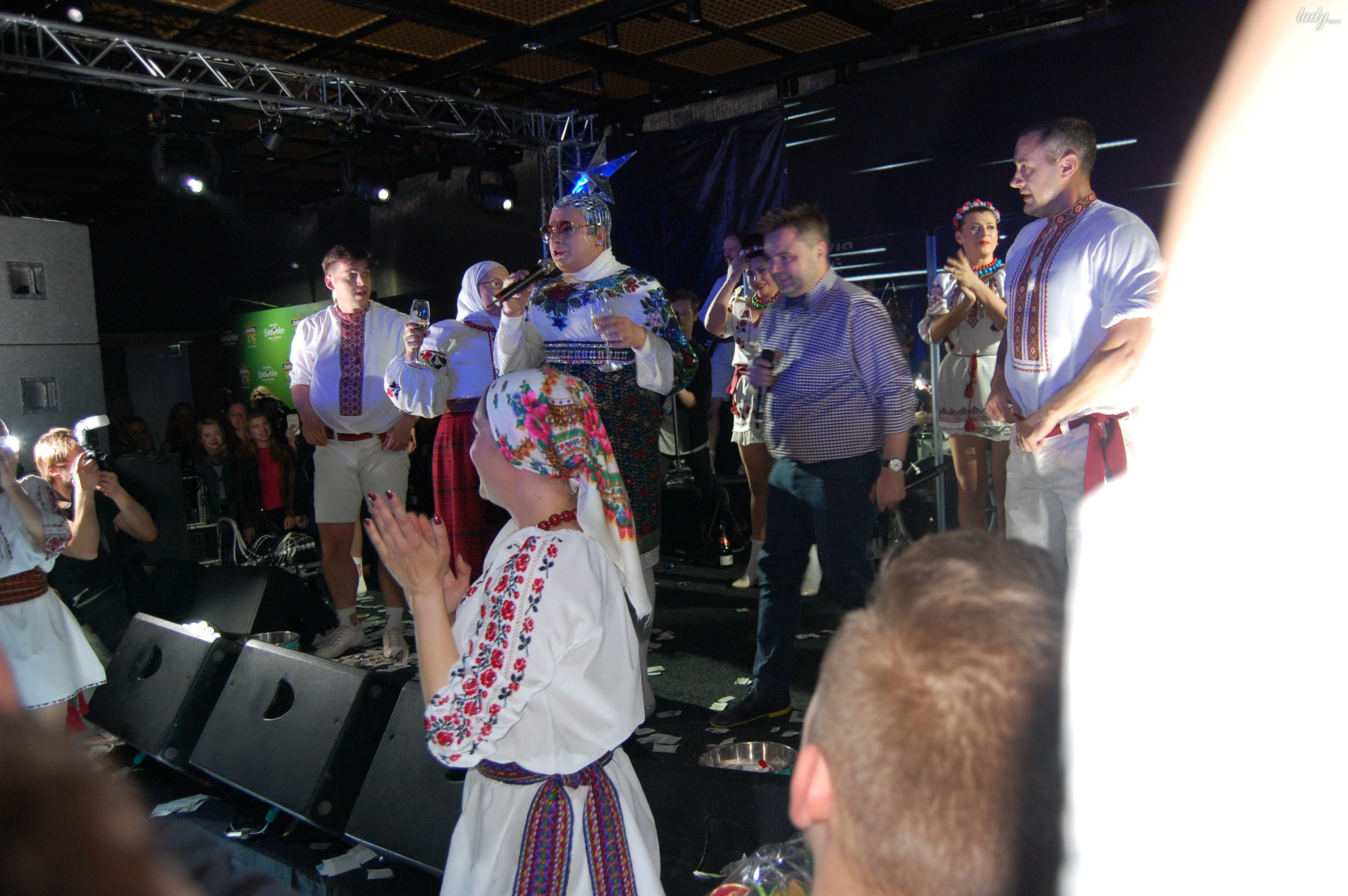 Верка Сердючка на вечеринке в EuroClub_5