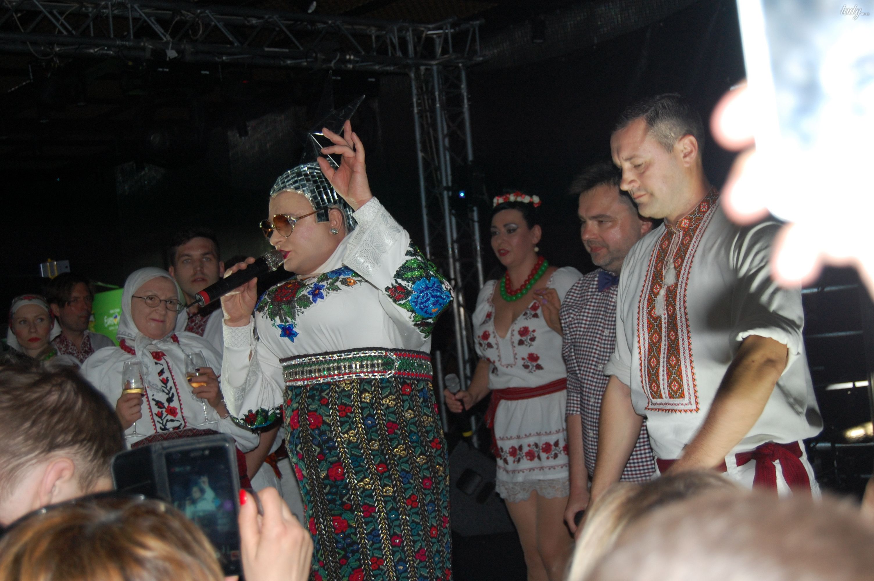 Верка Сердючка на вечеринке в EuroClub_7