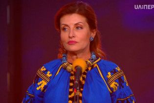 Марина Порошенко на английском поприветствовала гостей церемонии открытия "Евровидения-2017"