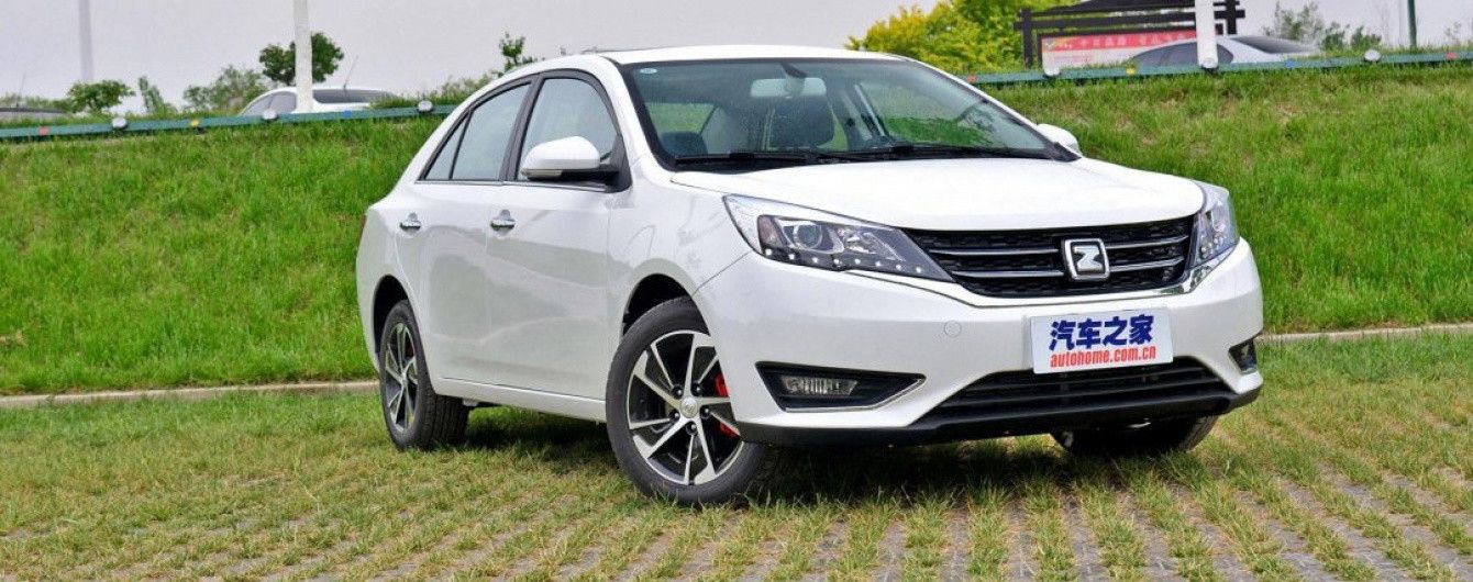 На китайский рынок выходит новый седан Zotye Z360