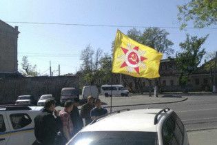 В Одессе полиция задержала водителя за советскую символику