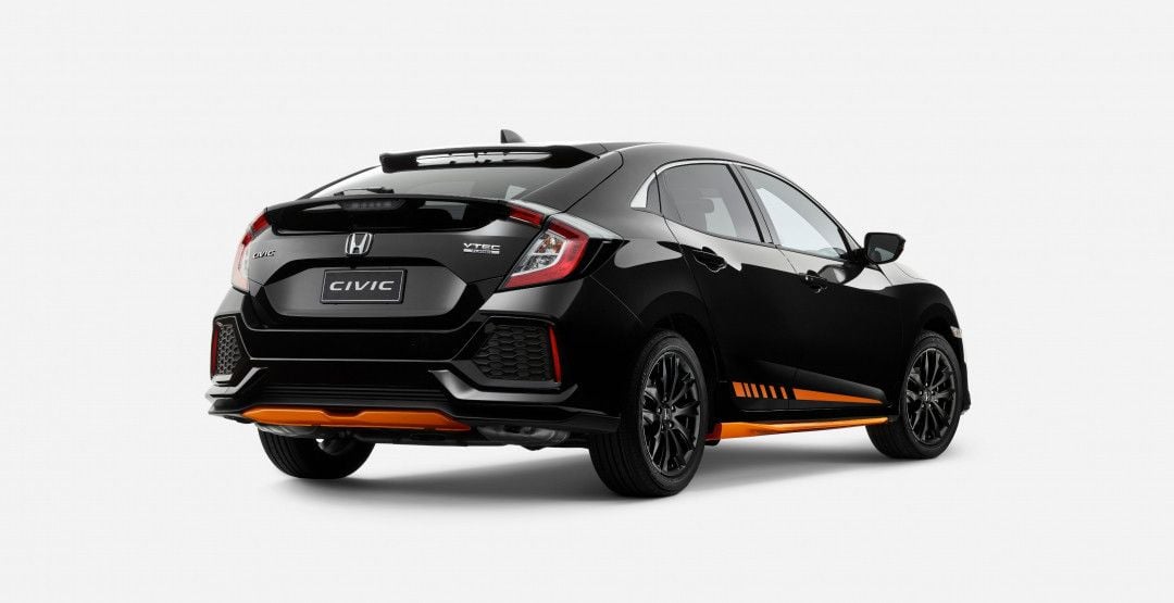 Honda Civic Orange Edition