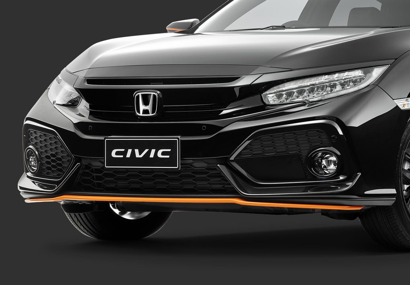 Honda Civic Orange Edition