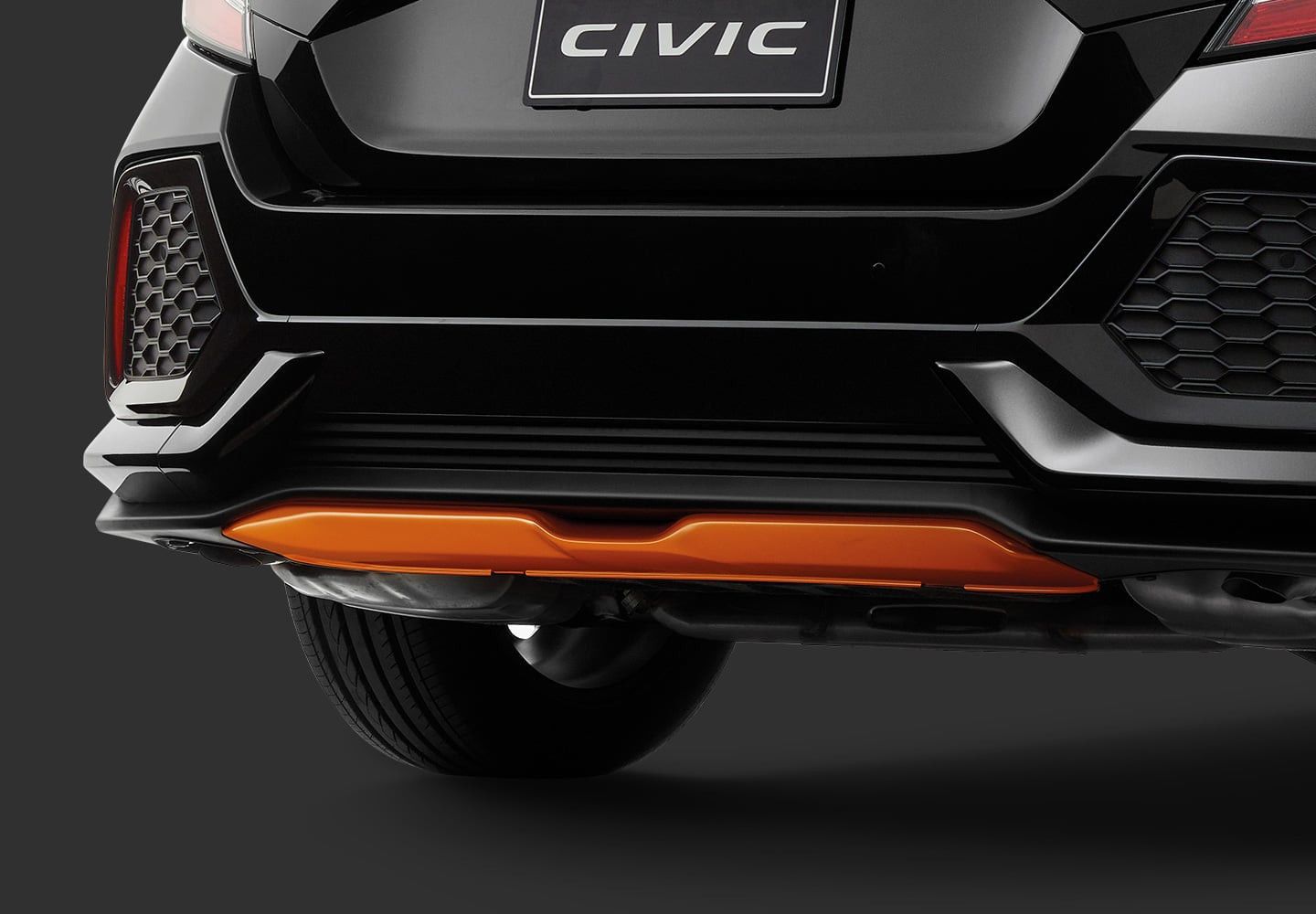 Honda Civic Orange Edition