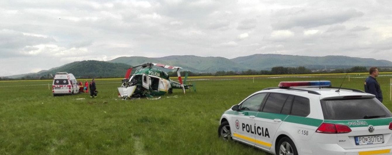 У Словаччині розбився поліцейський вертоліт: двоє людей загинуло
