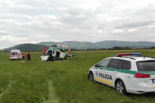 У Словаччині розбився поліцейський вертоліт: двоє людей загинуло
