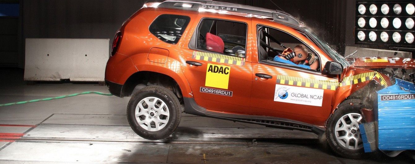 Renault Duster провалил индийский краш-тест