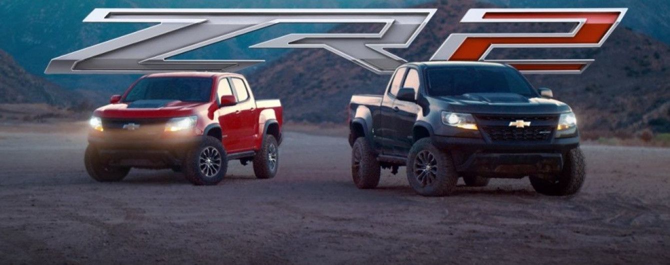 Chevrolet выпустил видео испытаний экстремального пикапа Colorado ZR2