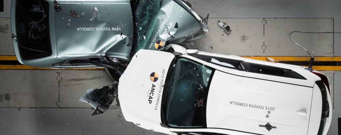 Австралийцы провели краш-тест старой и новой Toyota Corolla