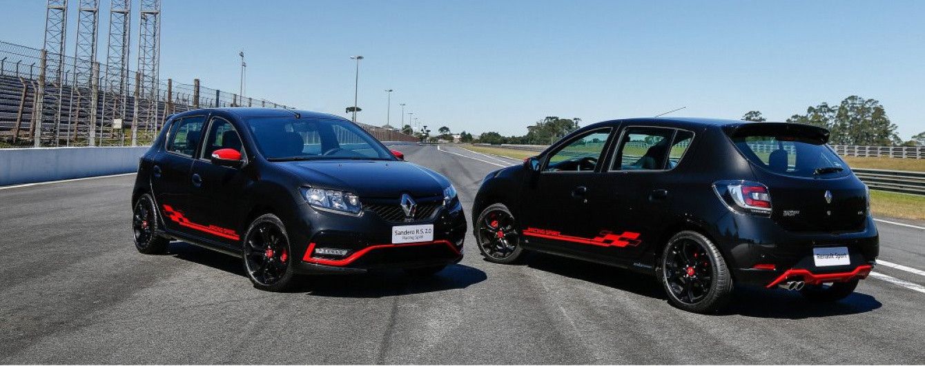 Renault подготовил особый хэтчбек Sandero RS 2.0 Racing Spirit
