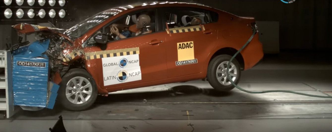 Kіа Rio провалил краш-тест Latin NCAP