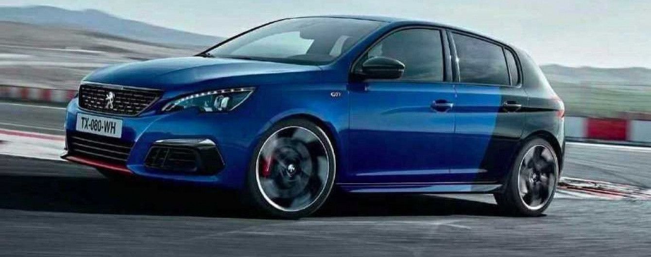 Французы готовят обновленный Peugeot 308 GTi