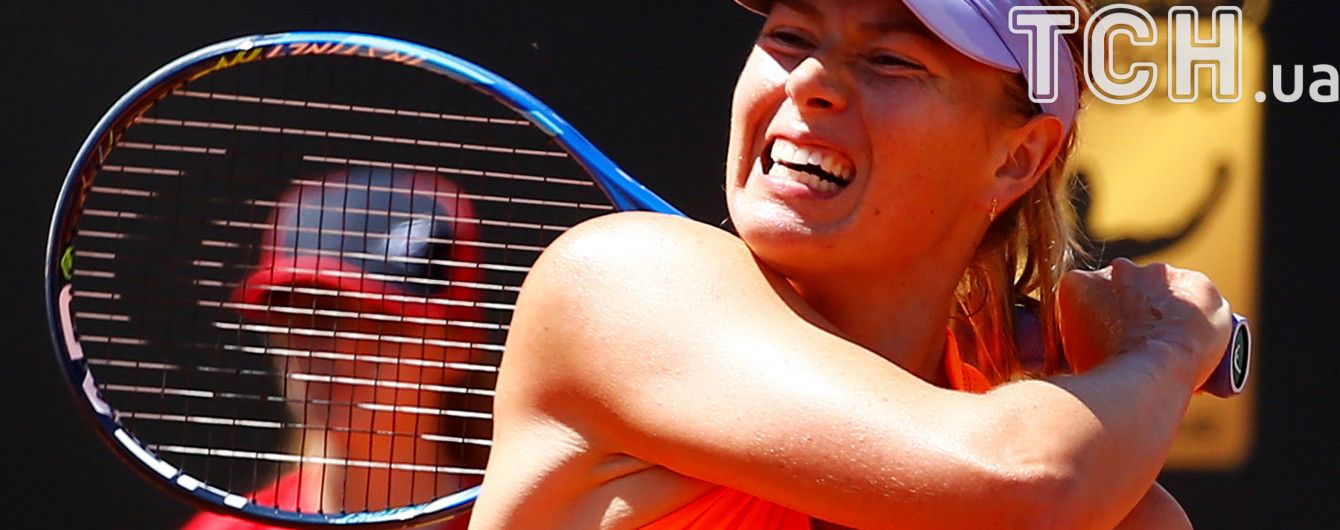Російську тенісистку Шарапову не допустили на Roland Garros