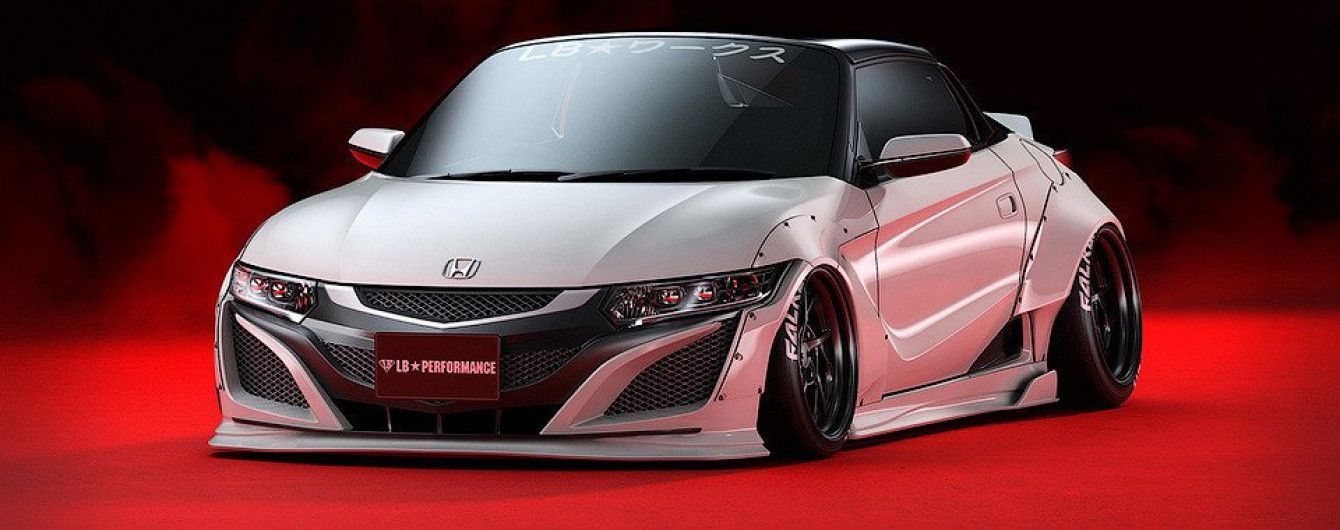 Тюнеры Liberty Walk создали специальный пакет обновлений для Honda S660