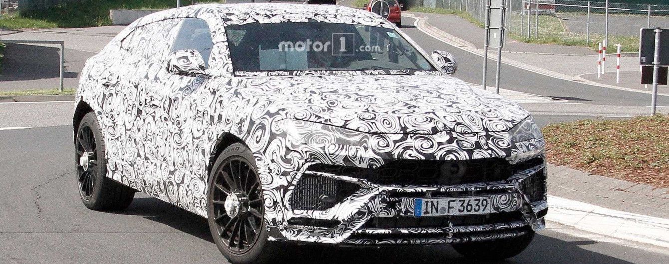 Lamborghini вывела на тесты кроссовер Urus
