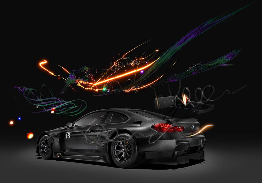 BMW M6 GT3 Art Car