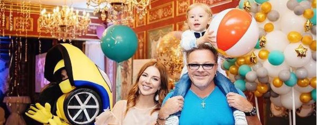 Подольская и Пресняков поделились фото с яркого празднования дня рождения сына