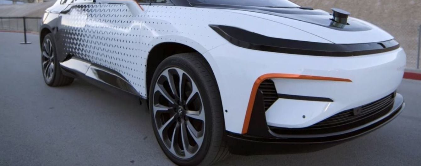 Электрокар Faraday Future примет участие в гонке на Пайкс Пик