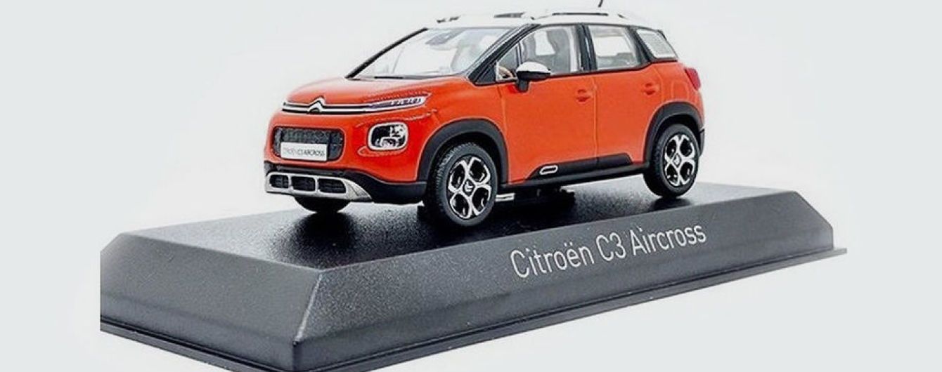 В Сети рассекретили дизайн нового кроссовера Citroen C3 Aircross