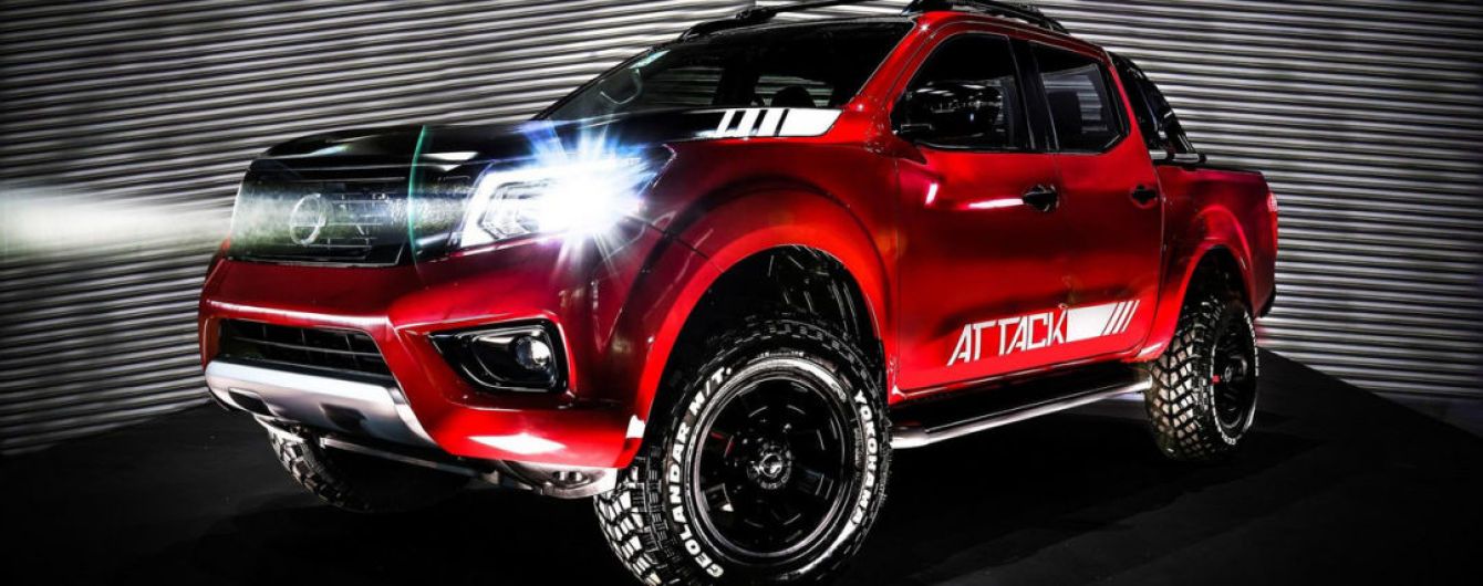 Nissan привез в Аргентину концептуальный пикап Frontier Attack