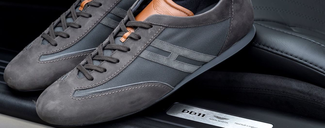 Aston Martin и Hogan создали роскошные кроссовки