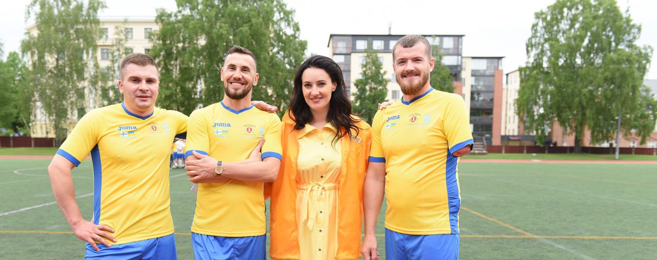 "Переможці" вітали Україну з тріумфом у футбольному матчі з Фінляндією